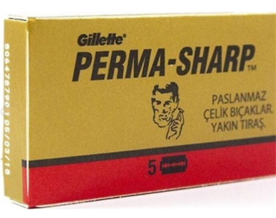 GILLETTE PERMA-SHARP TIRAS BIÇAGI 5 LI BOX