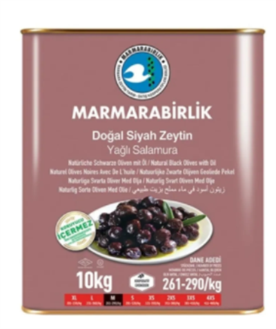 MARMARABIRLIK SÜPER YAGLI SELE SIYAH ZEYTIN *kg (10)  (261-290)