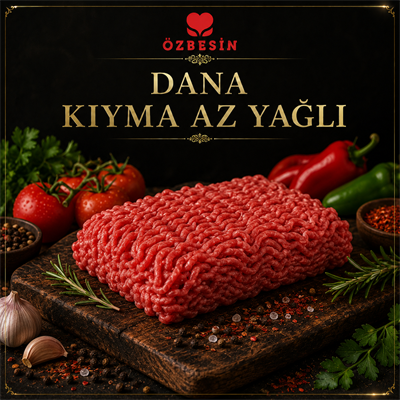 ÖZBESIN DANA KIYMA AZ YAGLI  *kg