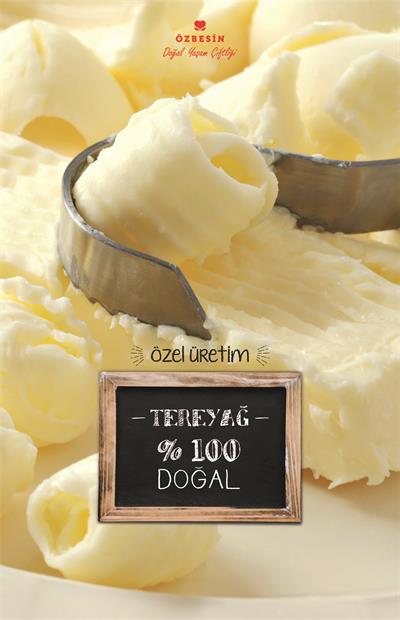 ÖZBESIN DOGAL TEREYAGI Tuzlu  *kg