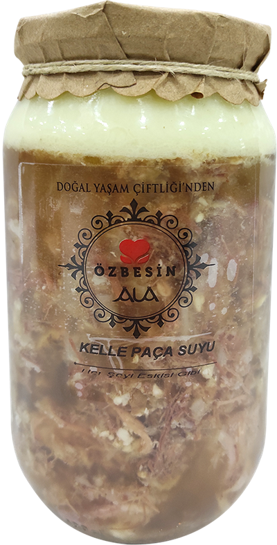 ÖZBESIN KELLE PAÇA SUYU 720ml
