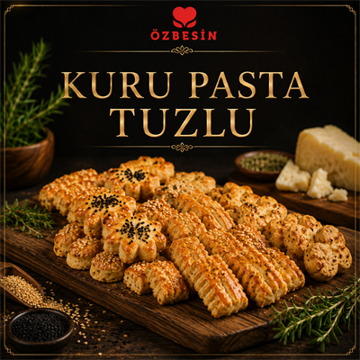 ÖZBESIN KURU PASTA TUZLU  *Kg