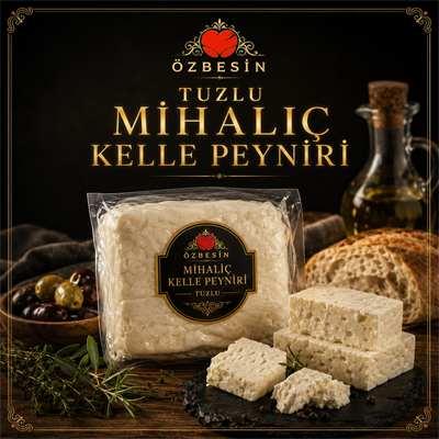 ÖZBESIN TUZLU MIHALIÇ KELLE PEYNIRI  *kg