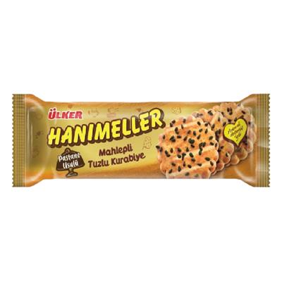 ÜLKER HANIMELLER 81g MAHLEPLI TUZLU KURABIYE