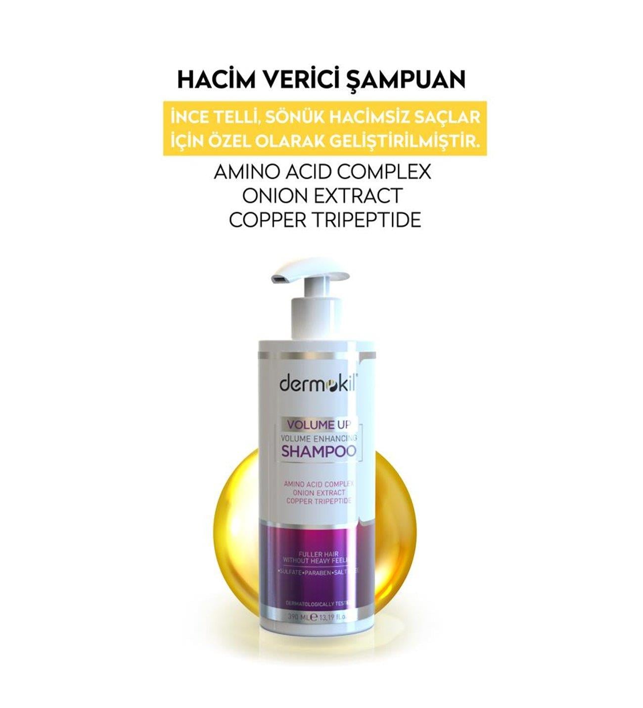 DERMOKIL SAMPUAN 390ml HACIM
