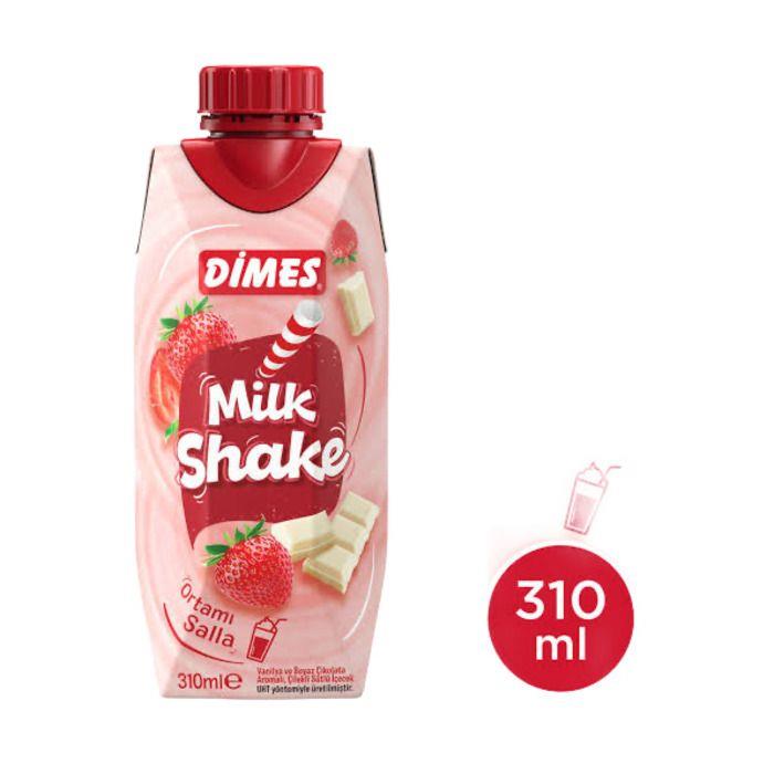 DİMES MİLK SHAKE ÇİLEKLİ 310ML