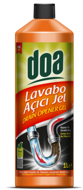 DOA LAVABO AÇICI JEL 1000ML