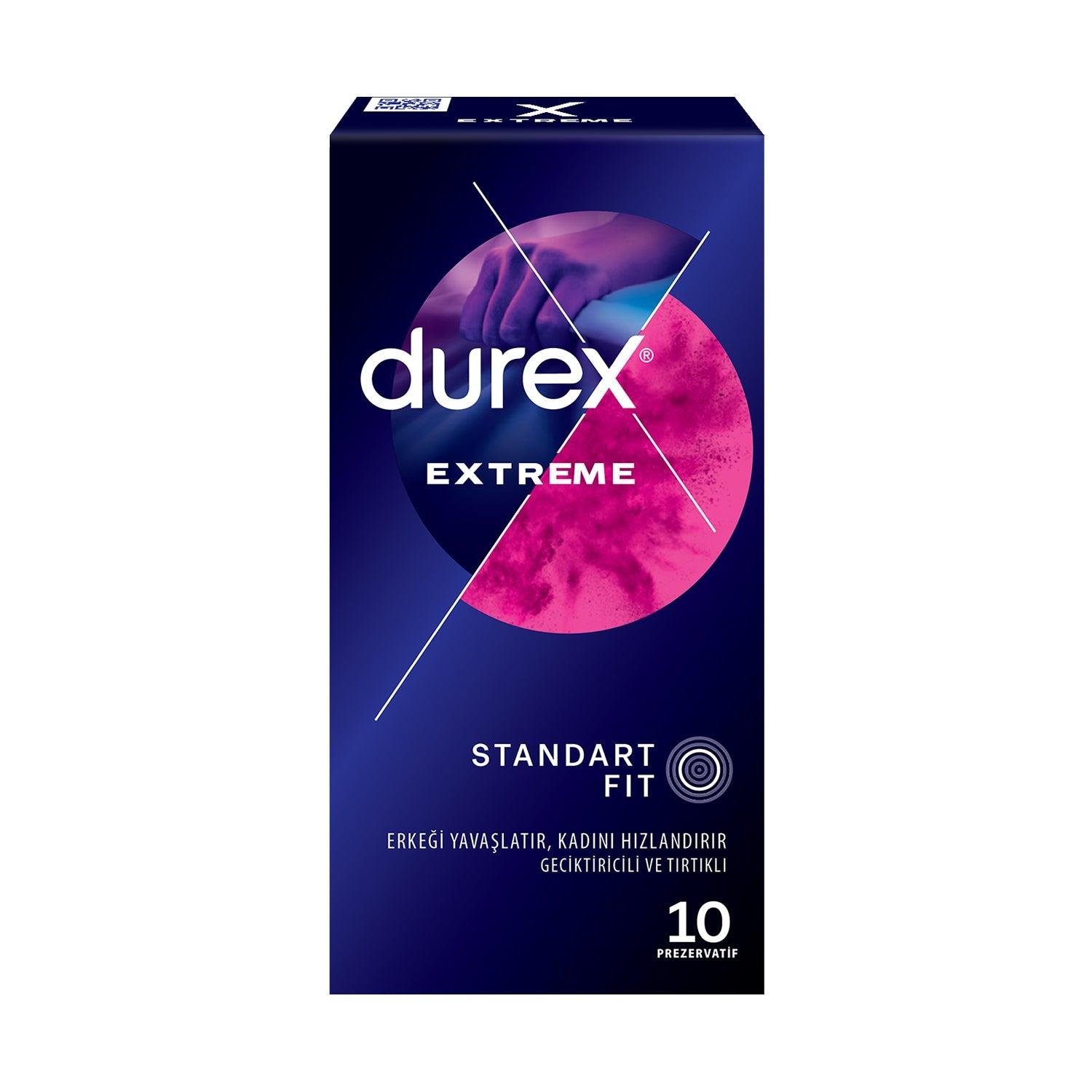 DUREX EXTREME 10LU STANDART FIT