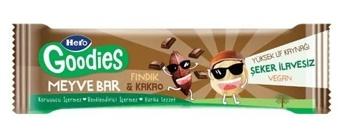 HEROGOODIES BAR 30G FINDIK
