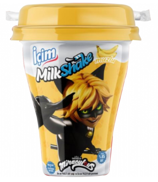 IÇIM MILKSHAKE MUZ&BISKÜVI 190ml