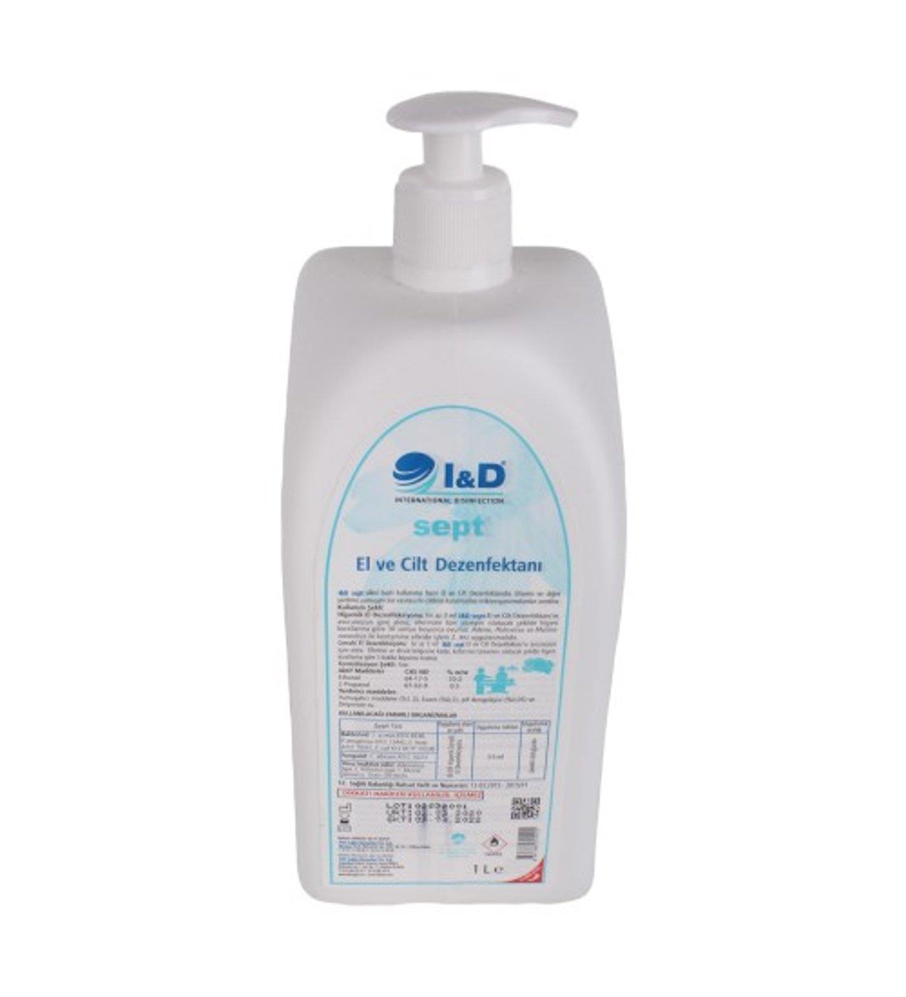 I&D SEPT EL VE CILT DEZENFEKTANI 1lt