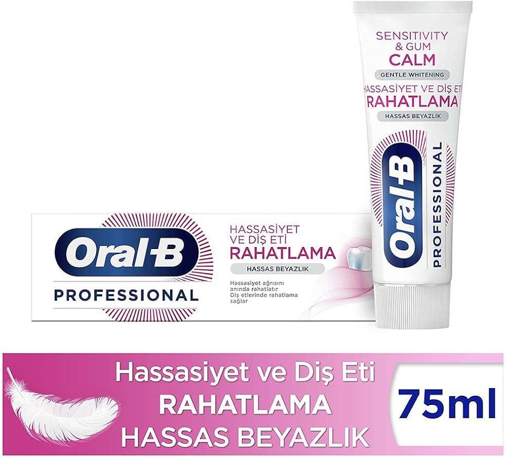 IPANA 75ml 3D WHITE BEYAZLIK VE HASSASIYET  & ORAL-B HASSAS DIS  ETI BAKIMI