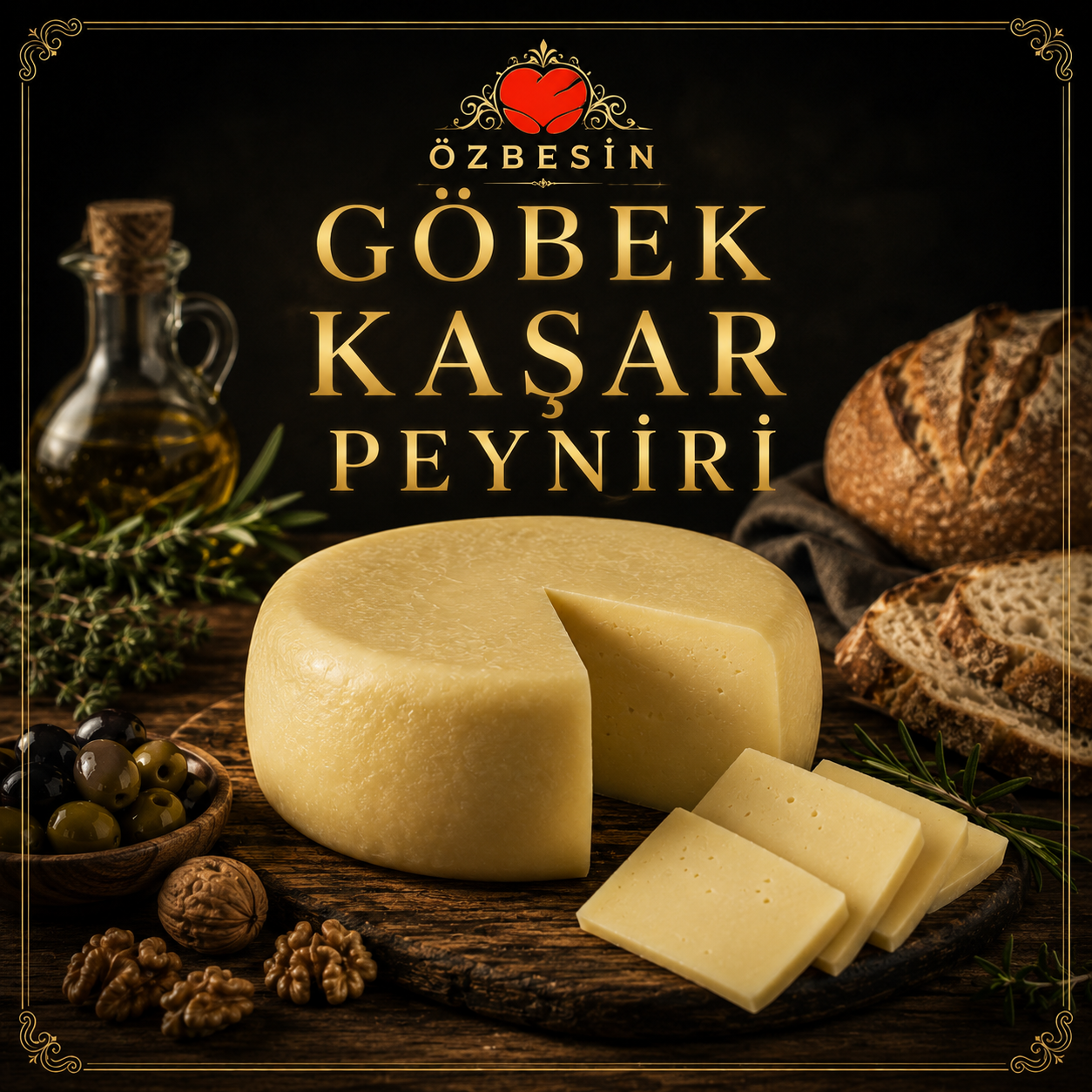 ÖZBESIN GÖBEK KASAR PEYNIRI   *kg