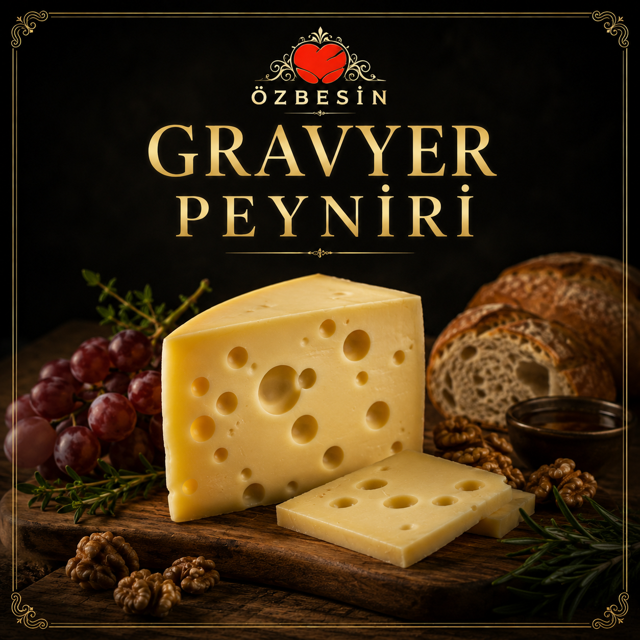 ÖZBESIN GRAVYER PEYNIRI   *kg