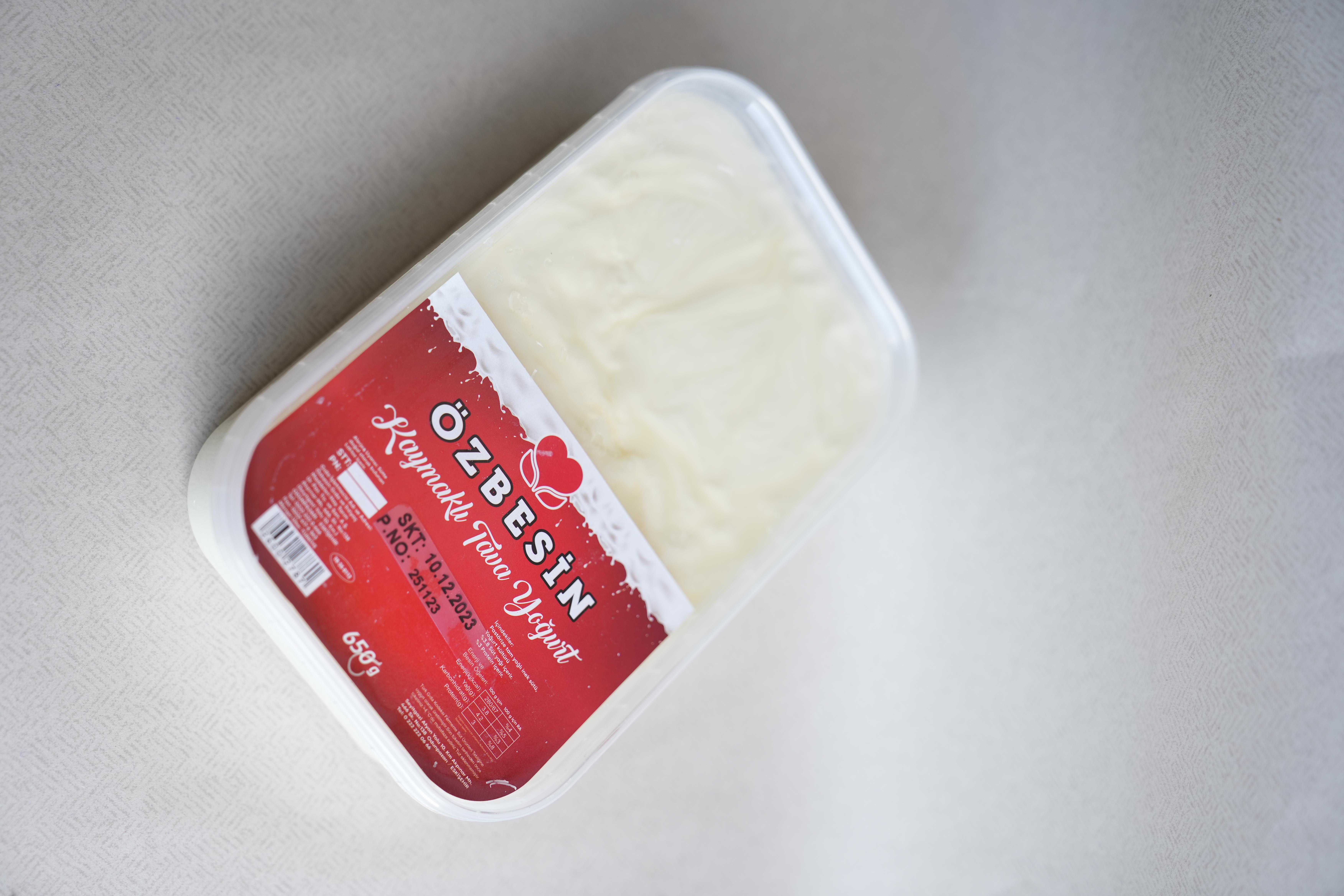 ÖZBESIN KAYMAKLI TAVA YOGURT 650gr
