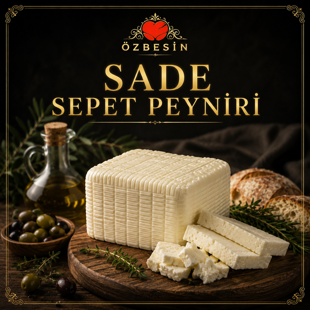 ÖZBESIN SADE SEPET PEYNIRI  *kg