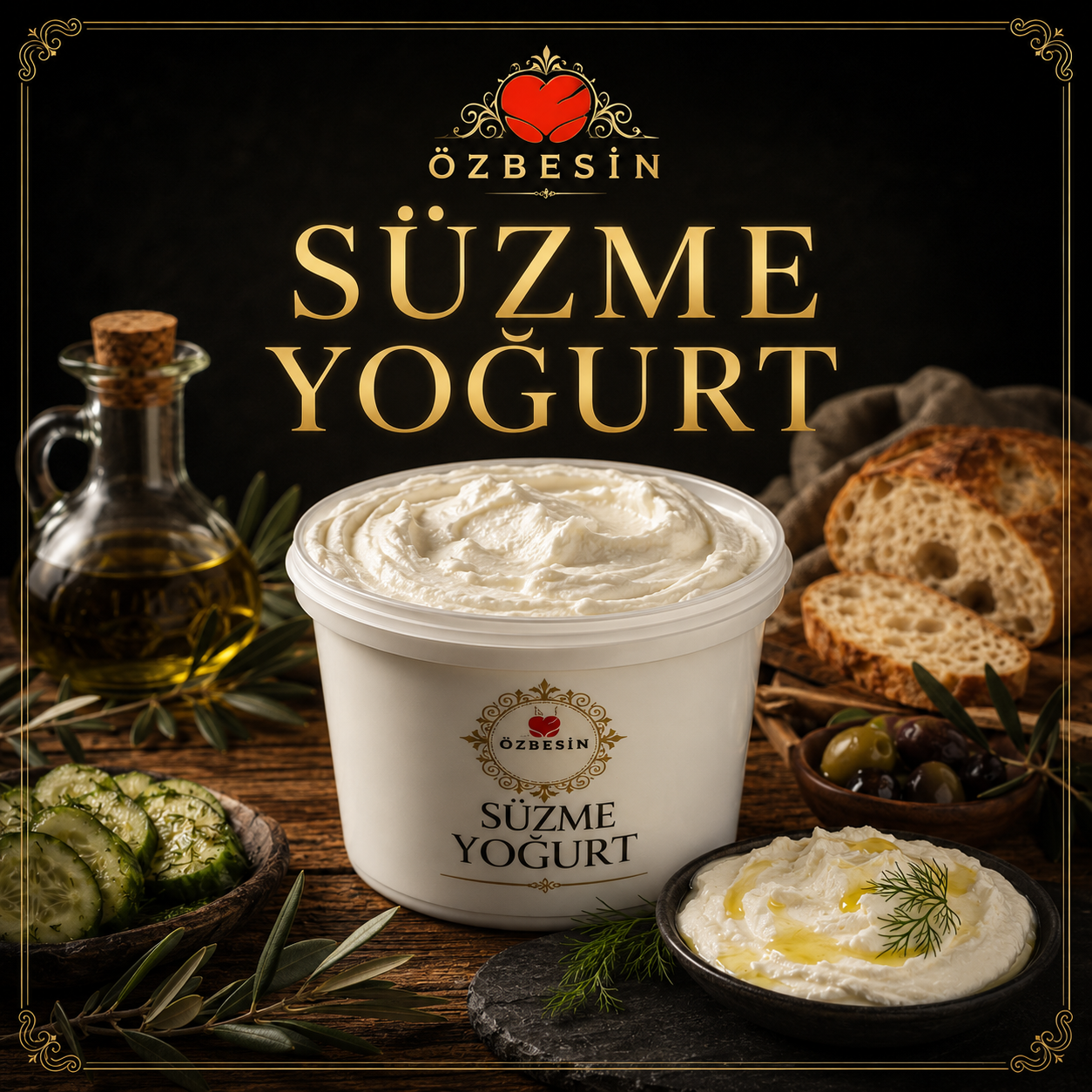 ÖZBESIN SÜZME YOGURT  *kg