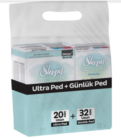 SLEEPY BIO ULTRA UZUN 20 LI+GUNLUK PED 32LI