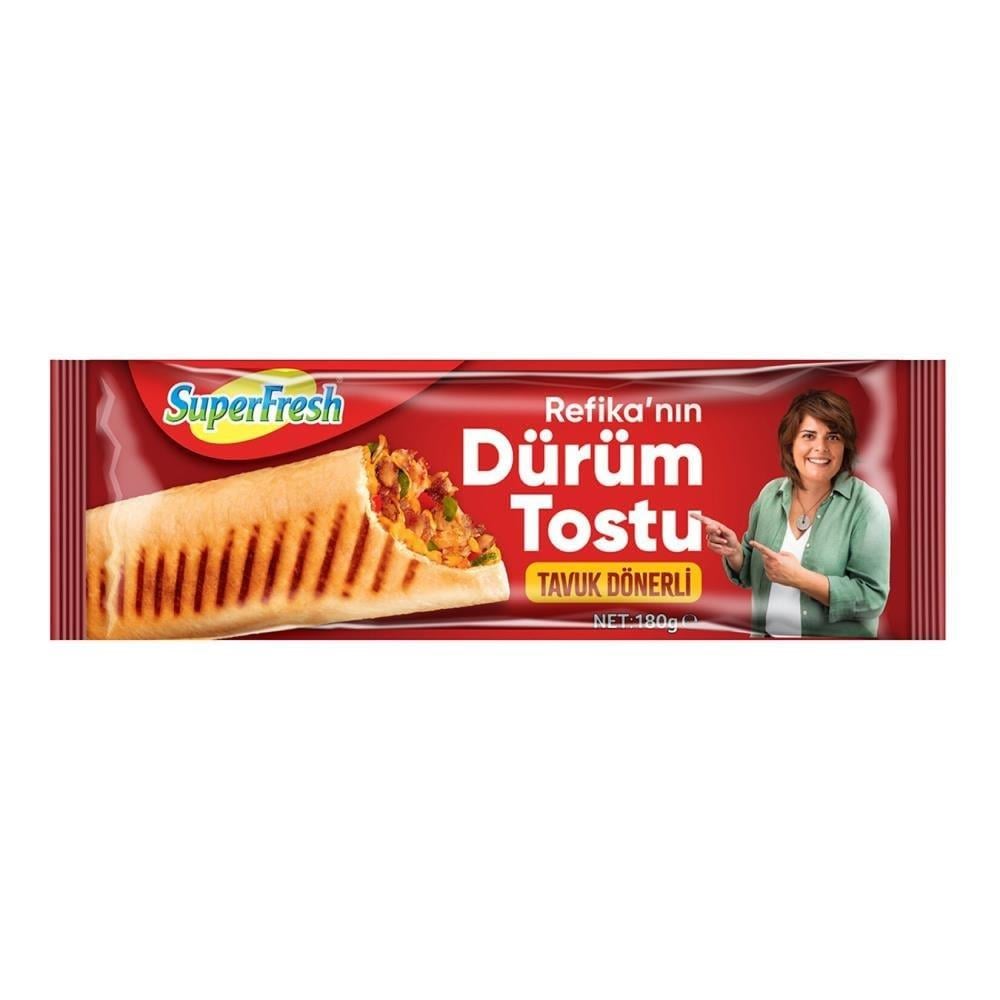 SÜPERFRESH TAVUK DÖNERLI TOST 180G