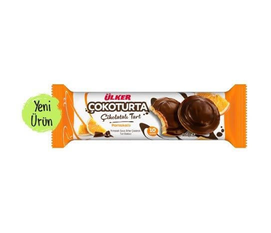 ÜLKER ÇOKOTURTA ÇIKOLATALI TART PORTAKAL 108g