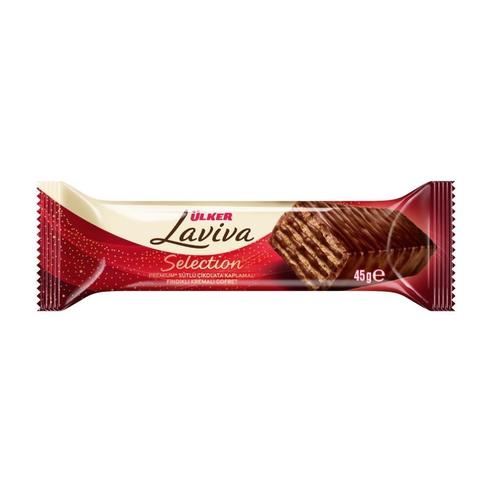 ÜLKER LAVIVA SELECTION GOFRET SÜTLÜ 45g
