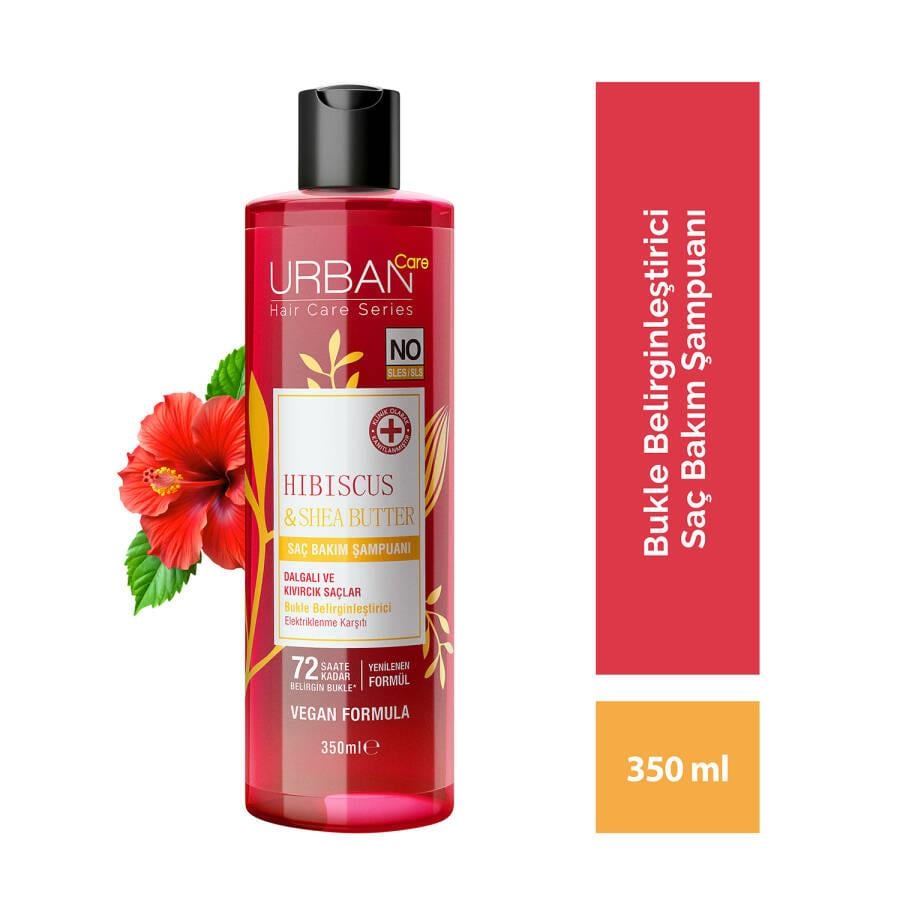URBAN SAMPUAN 350ml HIBISKUS DALGALI SAÇ