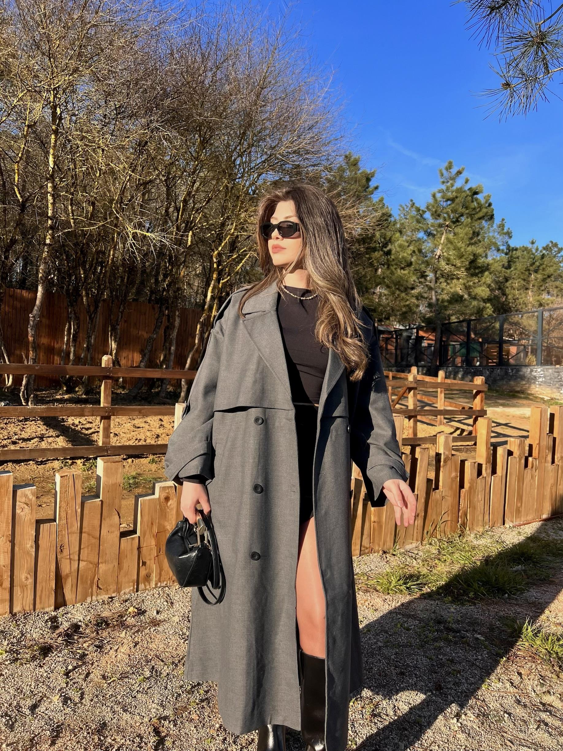 NİSSY BELTED TRENCH