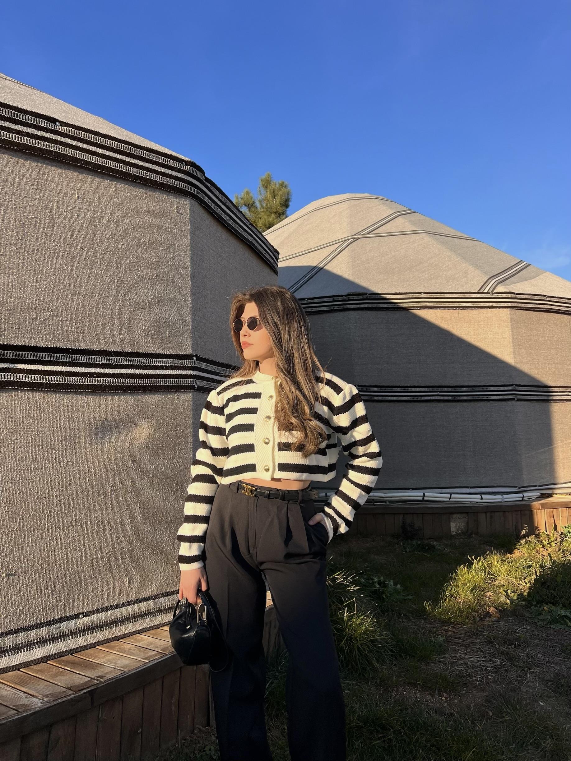 STRİPED CROP HIRKA