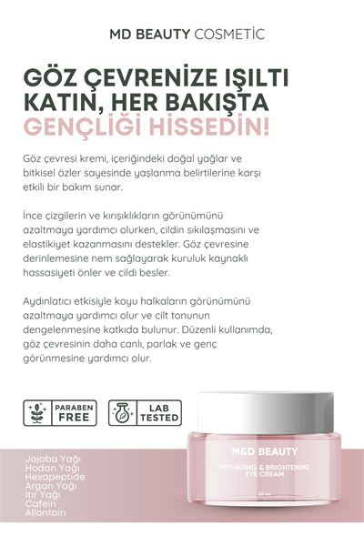 Anti Aging Brightening Eye Cream