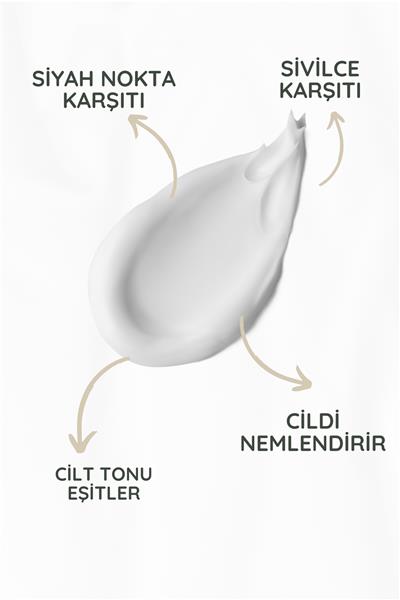 Antiaging ve Leke Karşıtı Nemlendirici Krem