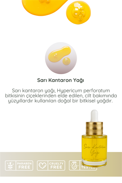 Doğal Sarı Kantaron Yağı