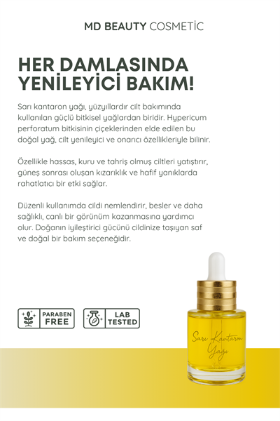 Doğal Sarı Kantaron Yağı