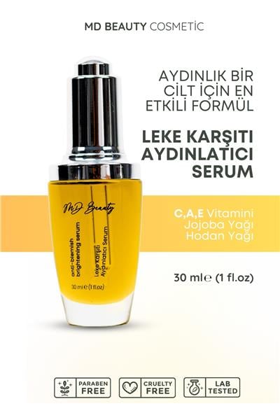 Leke Karşıtı Aydınlatıcı Besleyici Yağ Bazlı Serum