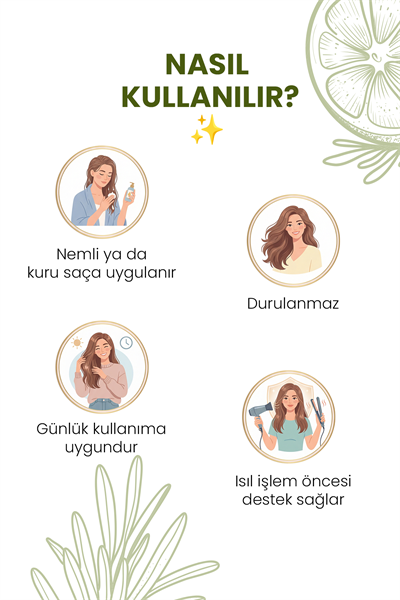 MD Beauty Biberiyeli Keratin Sütlü Saç Bakım Spreyi 100 ml Durulanmayan Onarıcı ve Güçlendirici