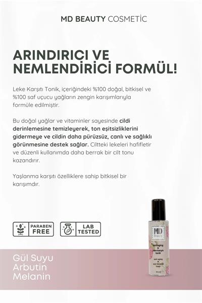 MD Beauty Leke Karşıtı Tonik & Aydınlatıcı Serum Seti