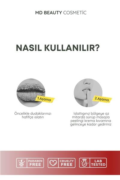 MD Çilekli Dudak Peeling