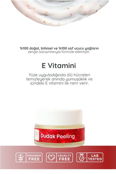 MD Çilekli Dudak Peeling