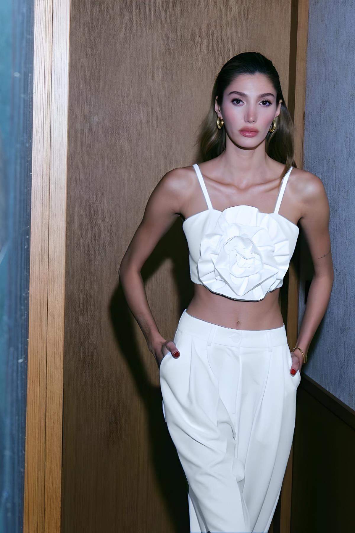 Casual Pileli Şık Pantolon