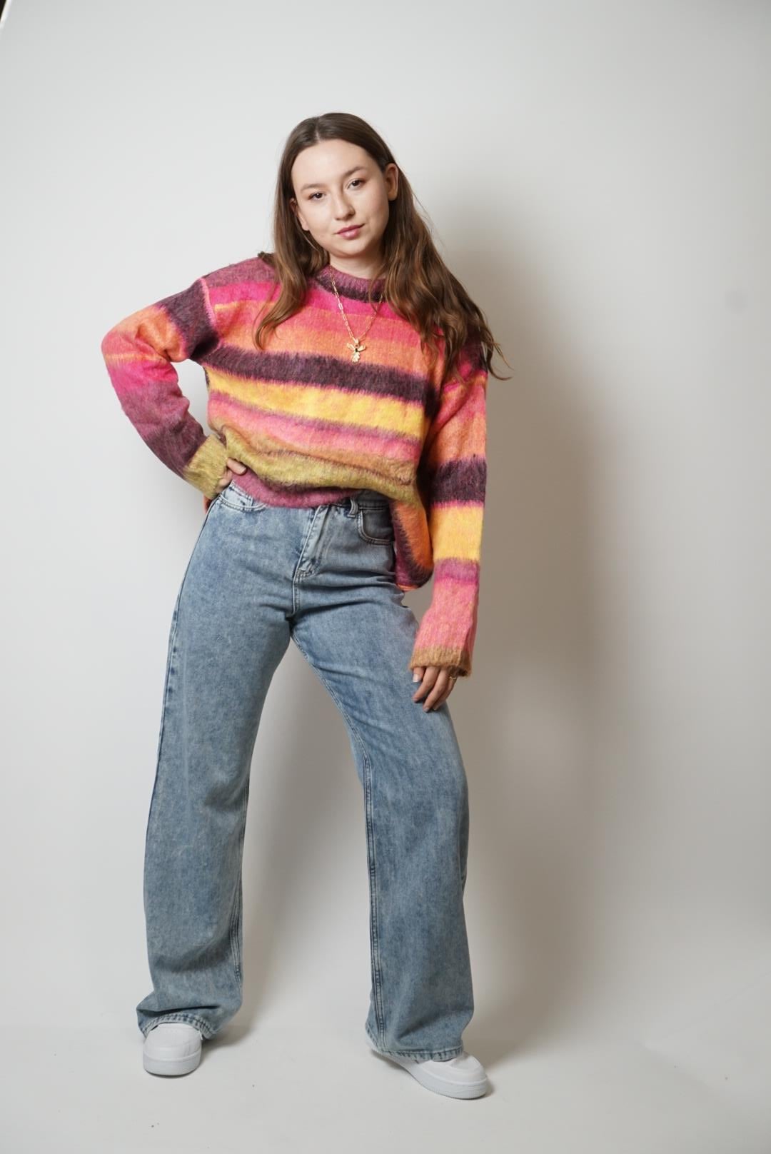 renk geçişli kazak