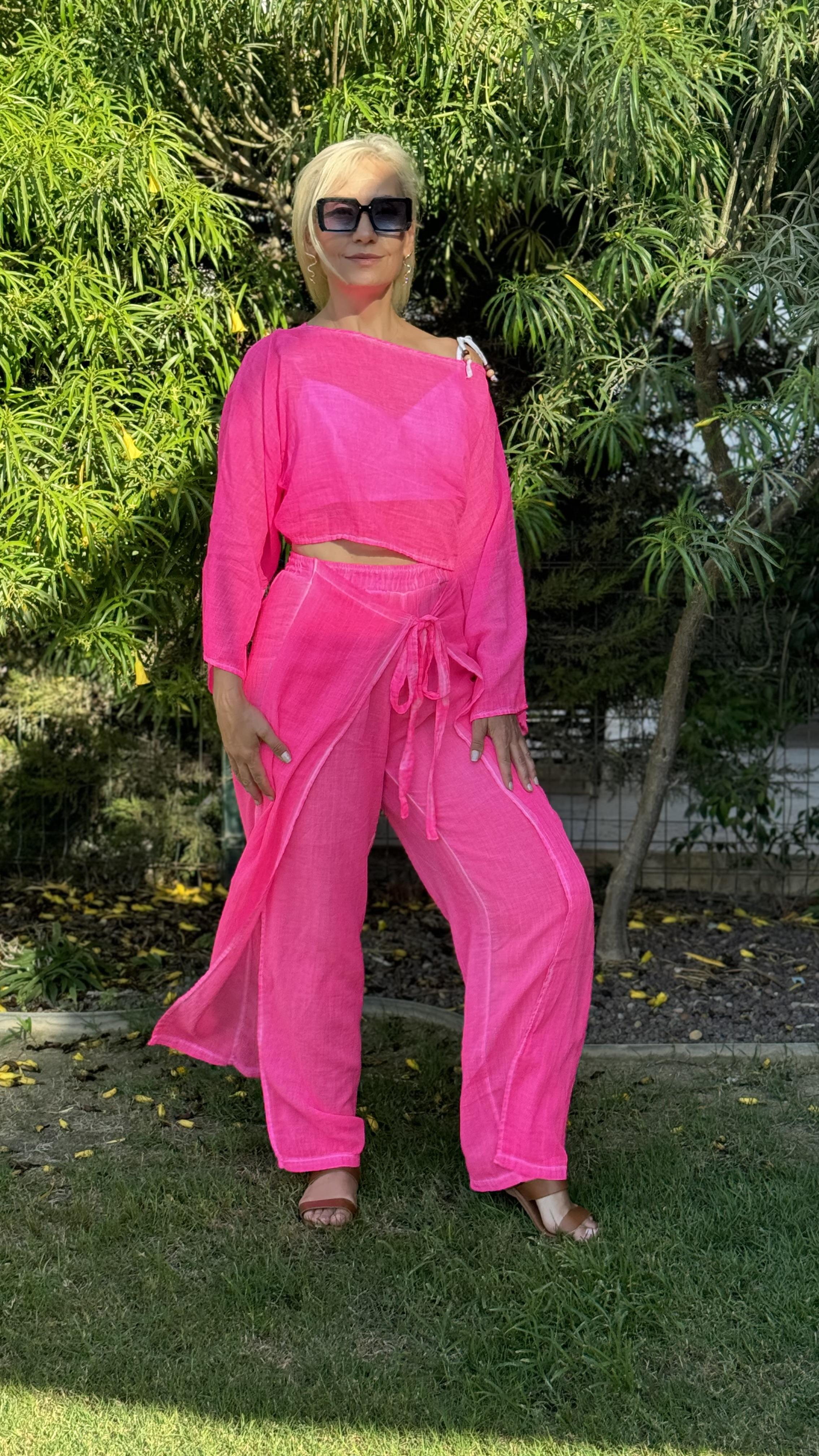 anatolia pantolon pembe