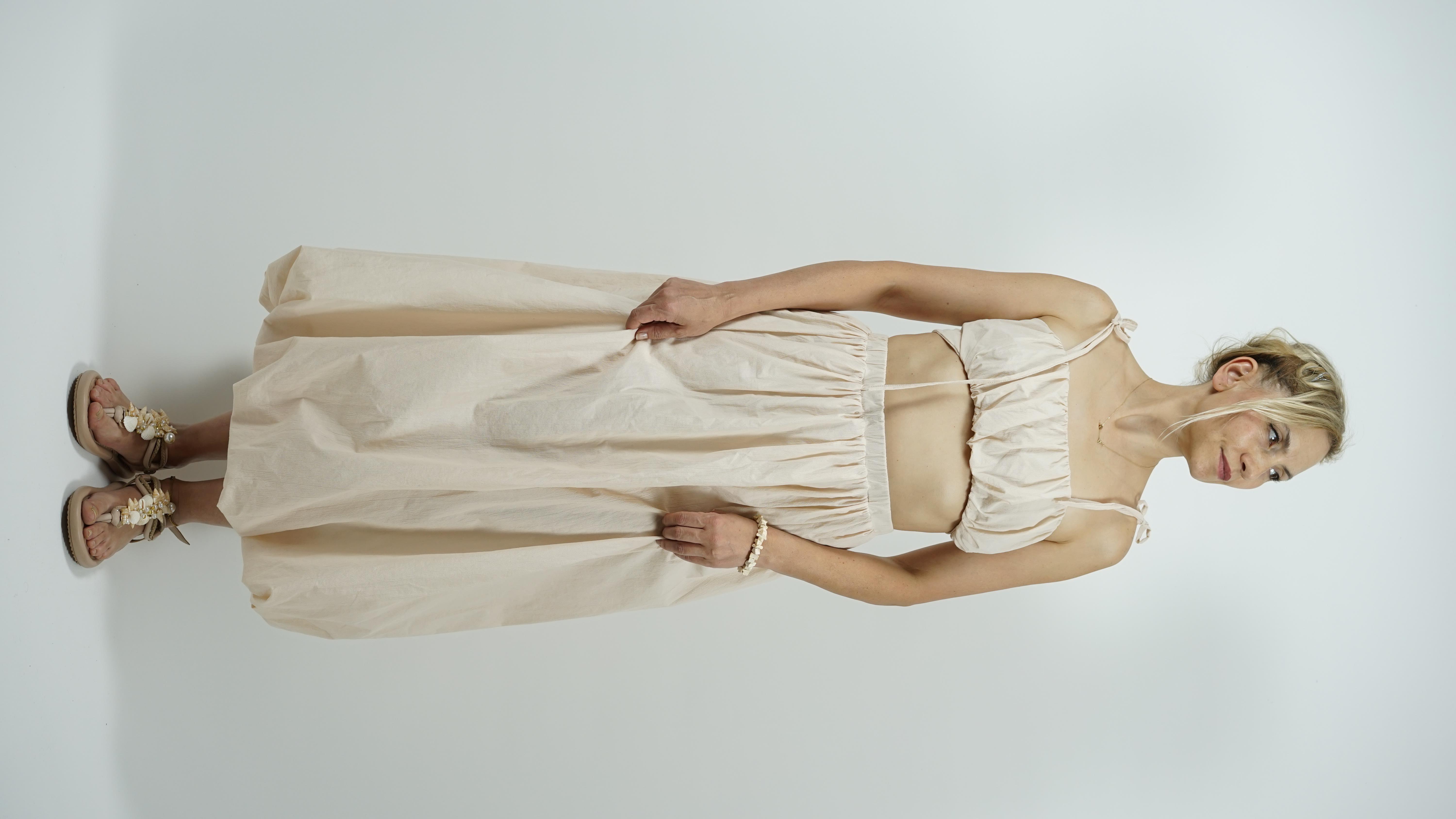 balon etek crop takım