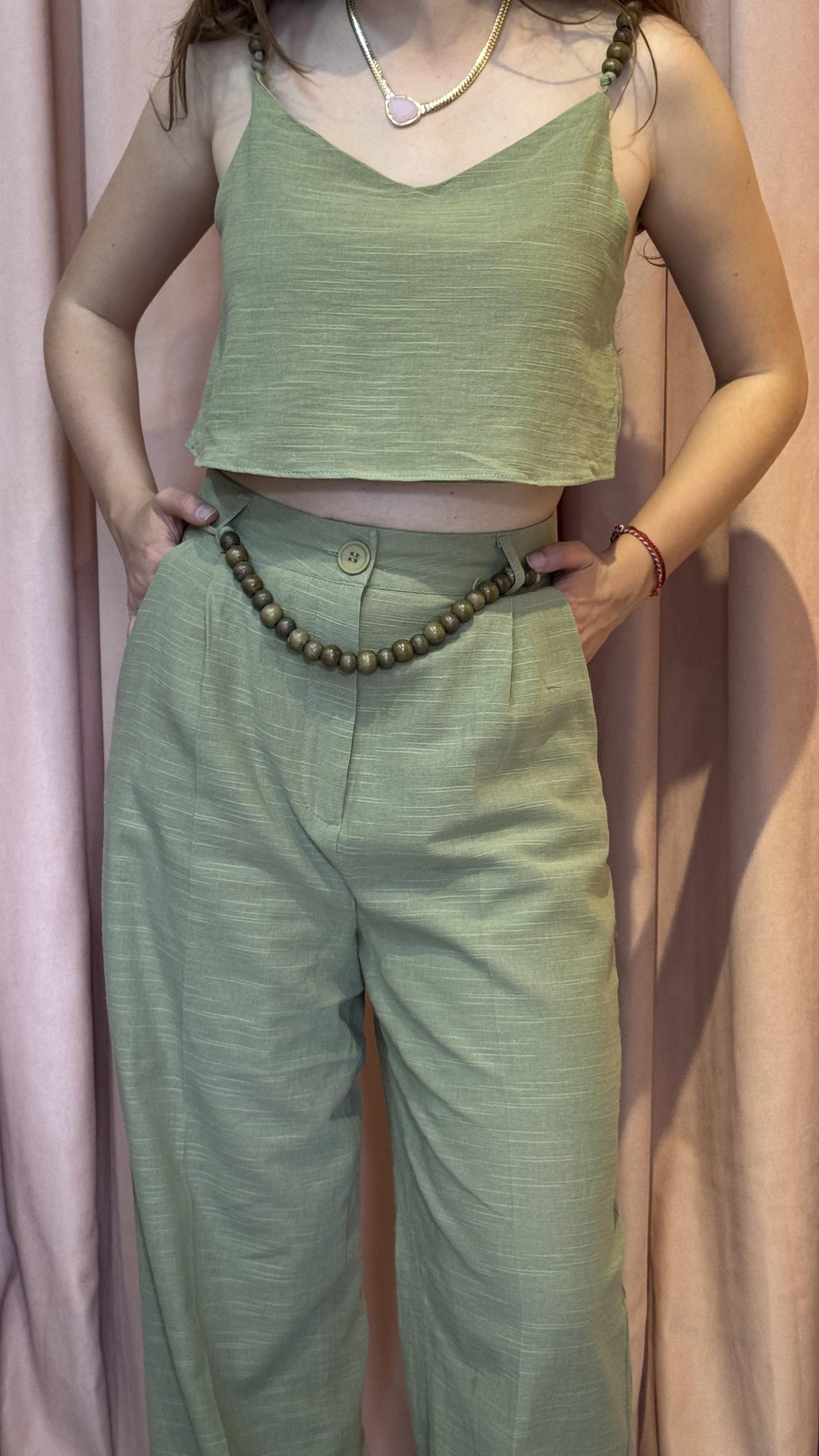 Boncuk askılı takım