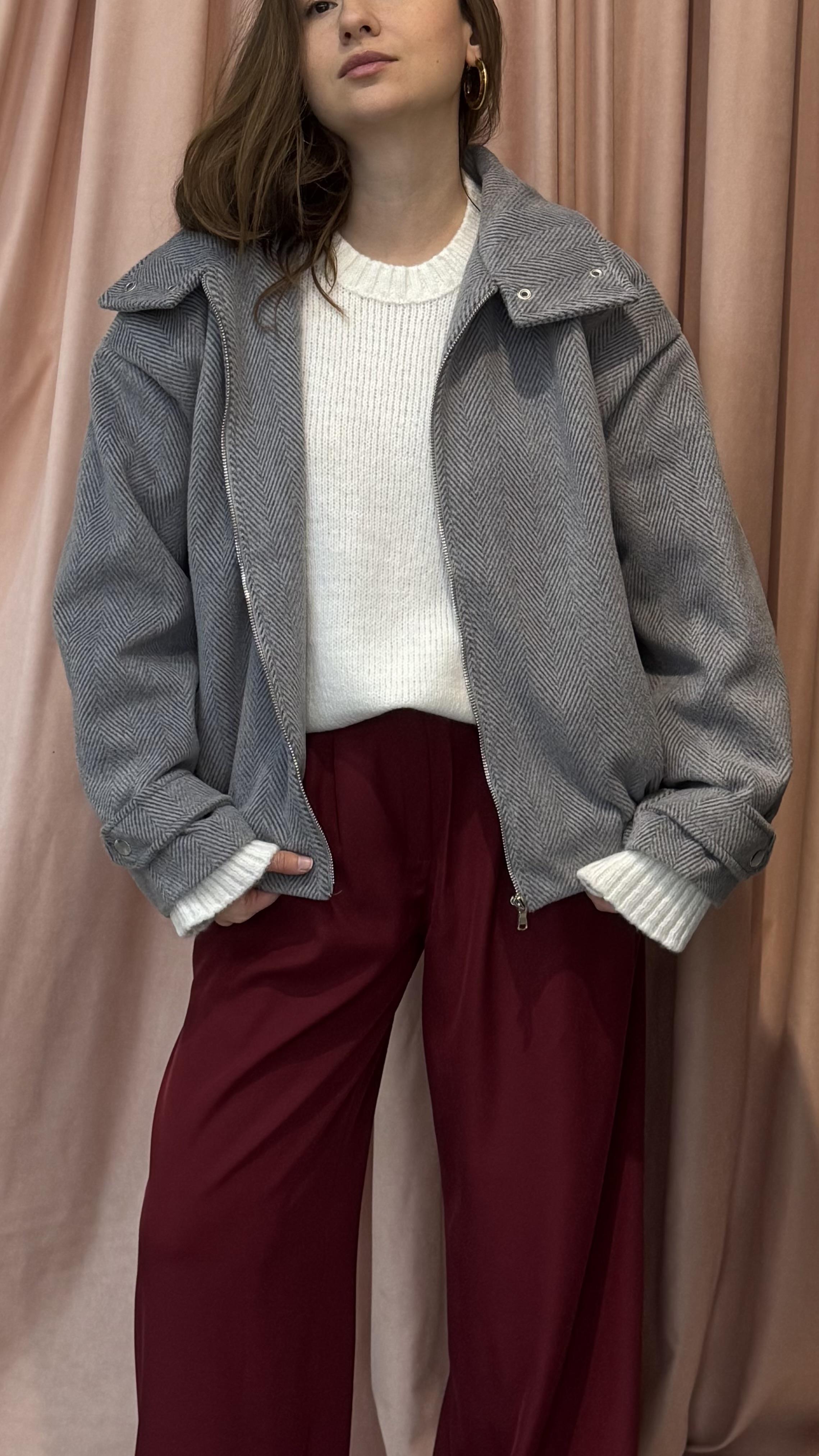 DİK YAKA BOMBER MONT