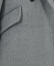 gri balık sırtı kaban