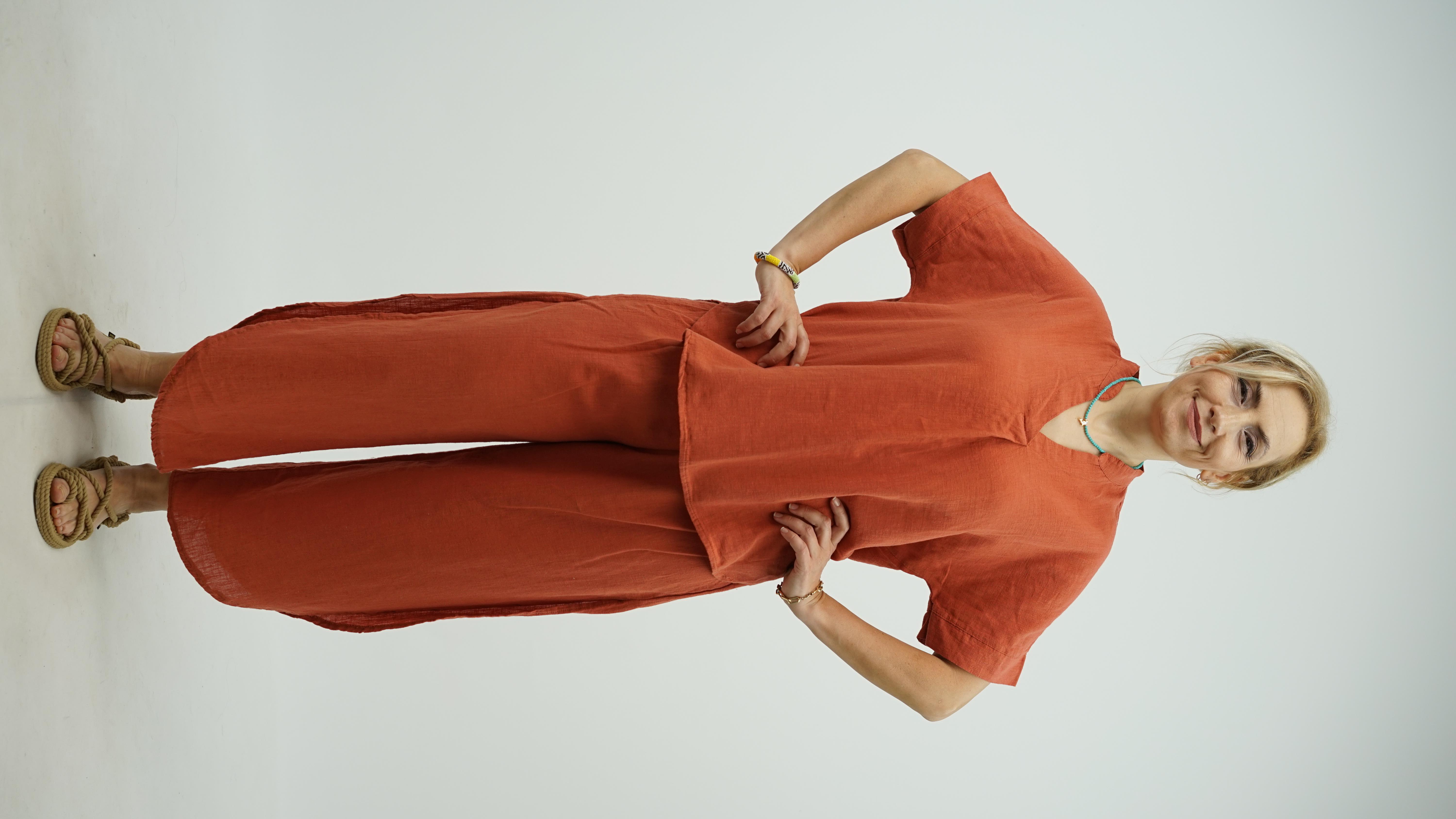 Keten yırtmaçlı takım