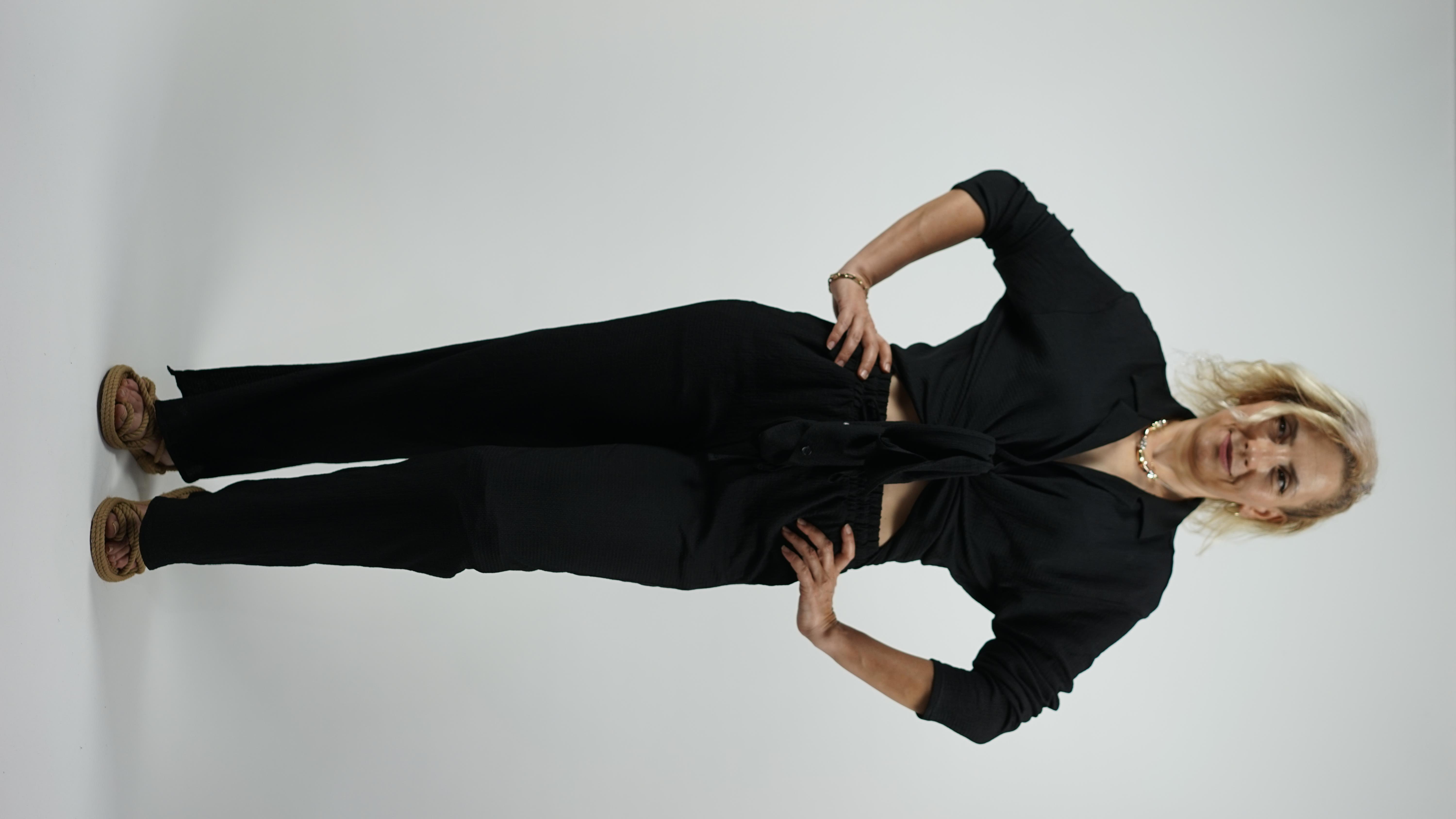 Krinkle Siyah Takım