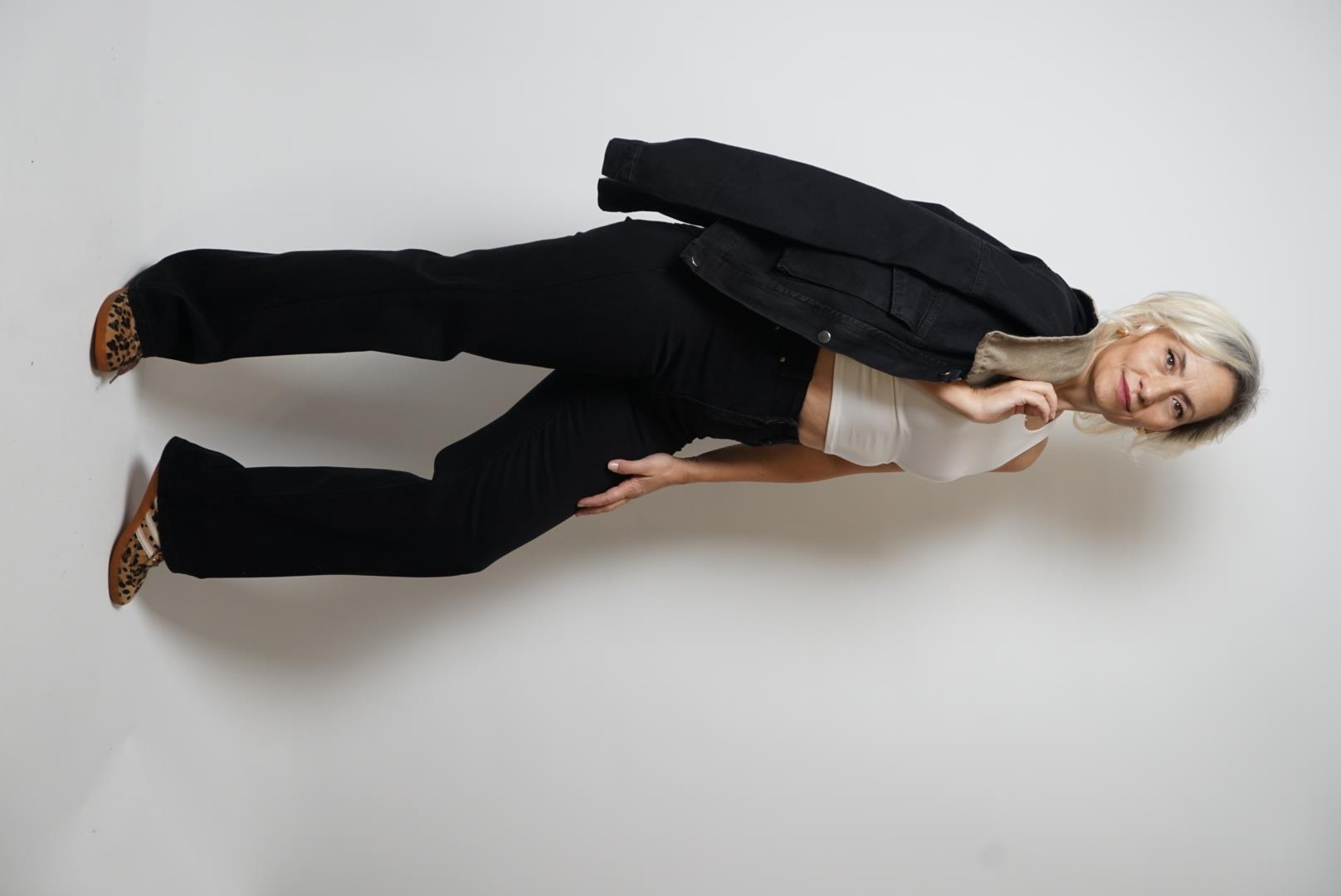 palazzo antrasit pantolon