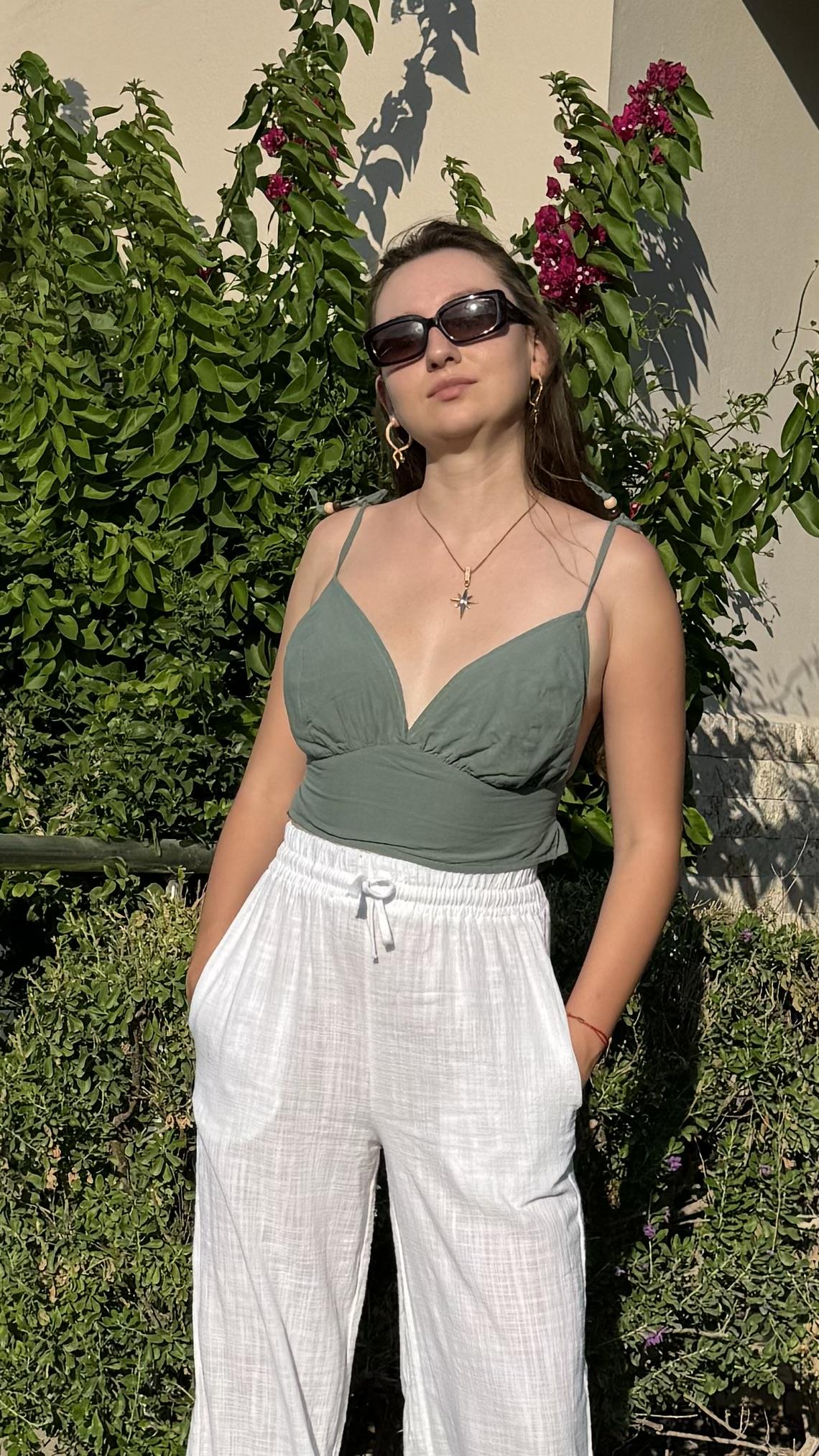 pamuk vual askılı büstiyer