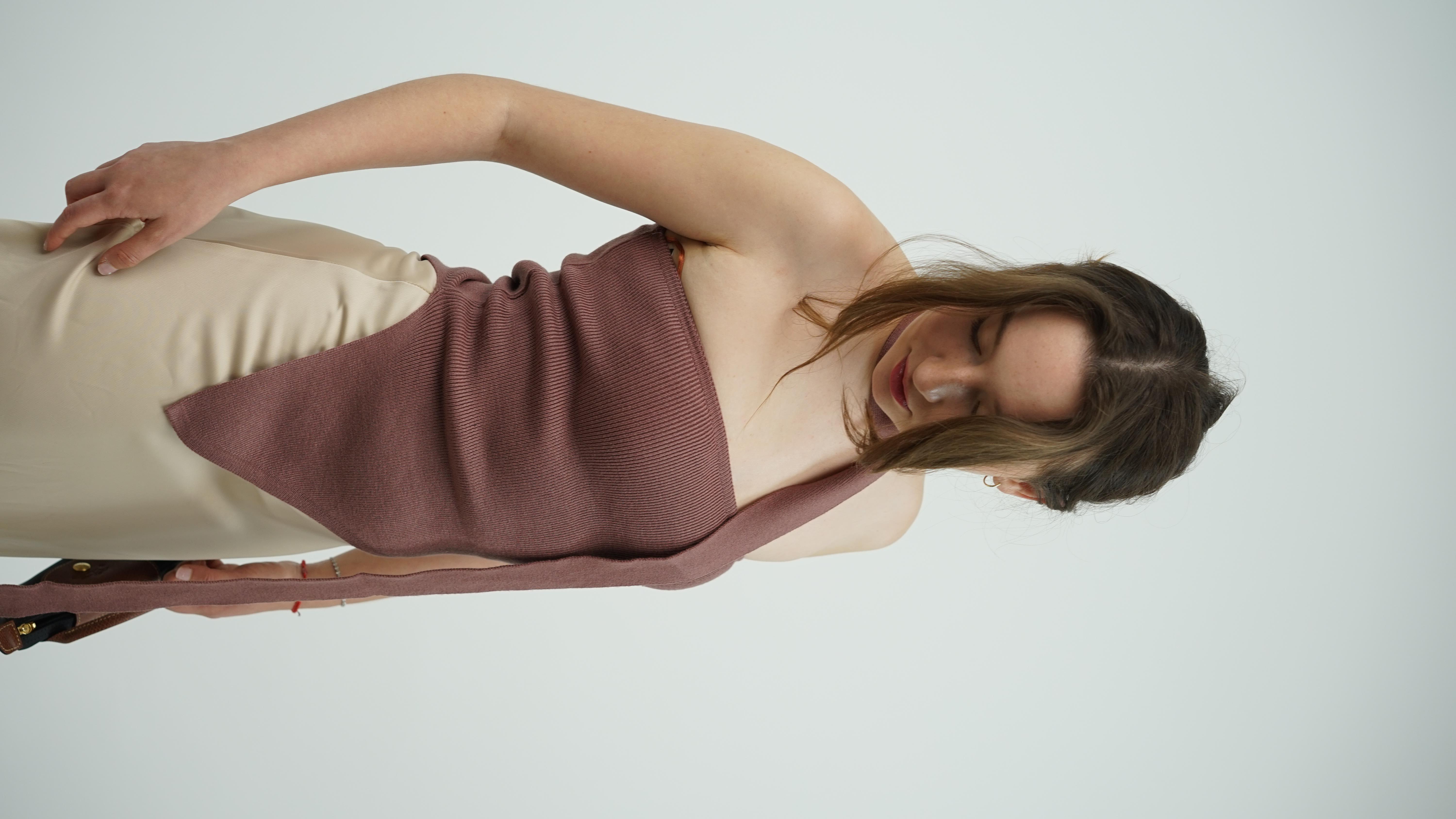 yandan verevli straplez