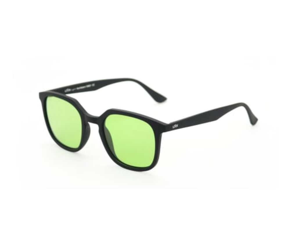  LOOKlight Coffey / Matte Black / Light Green Güneş Gözlüğü